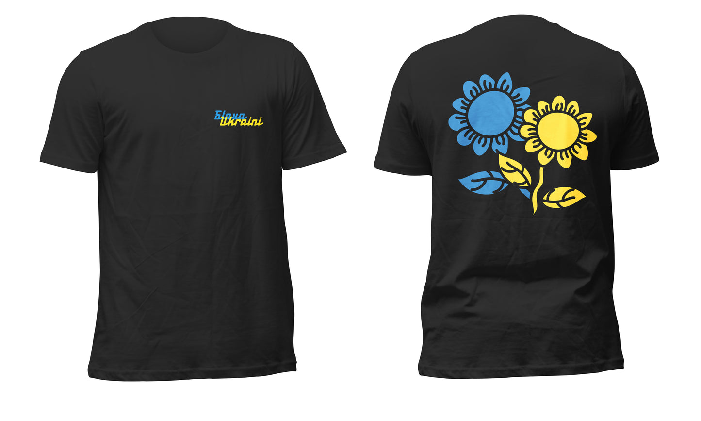 "Slava Ukraini" Sunflower T-Shirt (Ukraine Fundraiser)